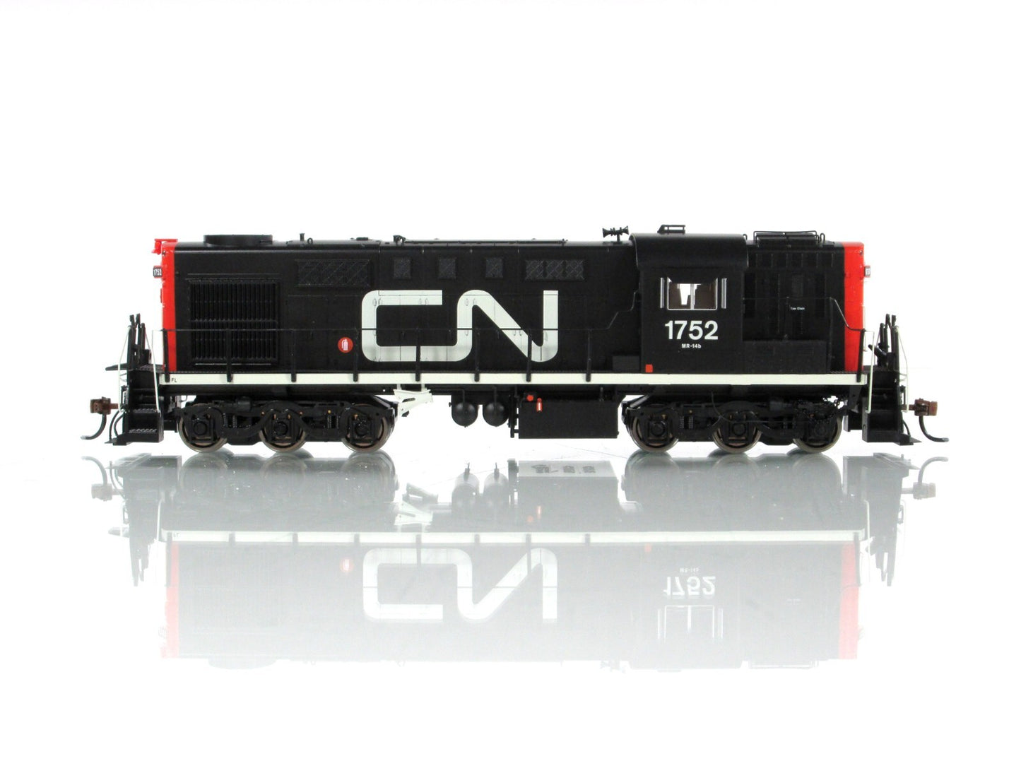 HO Scale **CANADIAN NATIONAL** MLW RSC-14 #1742 - Rapido Trains 32050, DCC Ready