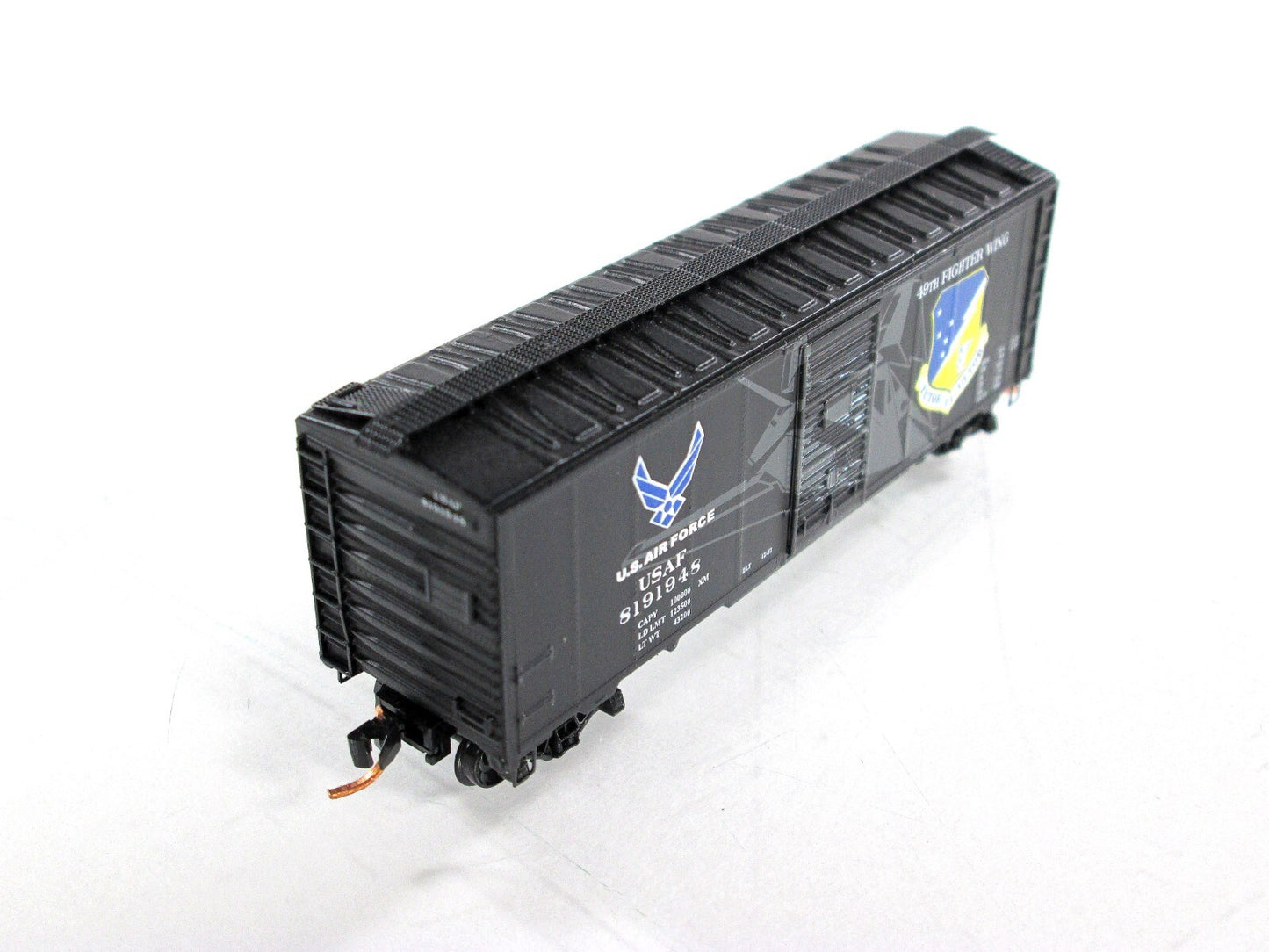 N Scale **STEALTH** 49th Fighter Wing Air Force Box Car #8191948 - DELUXE 240231