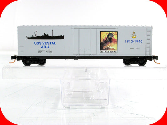 N Scale *PEARL HARBOR BATTLESHIP ROW* USS Vestal Box Car - Micro Trains 99321060