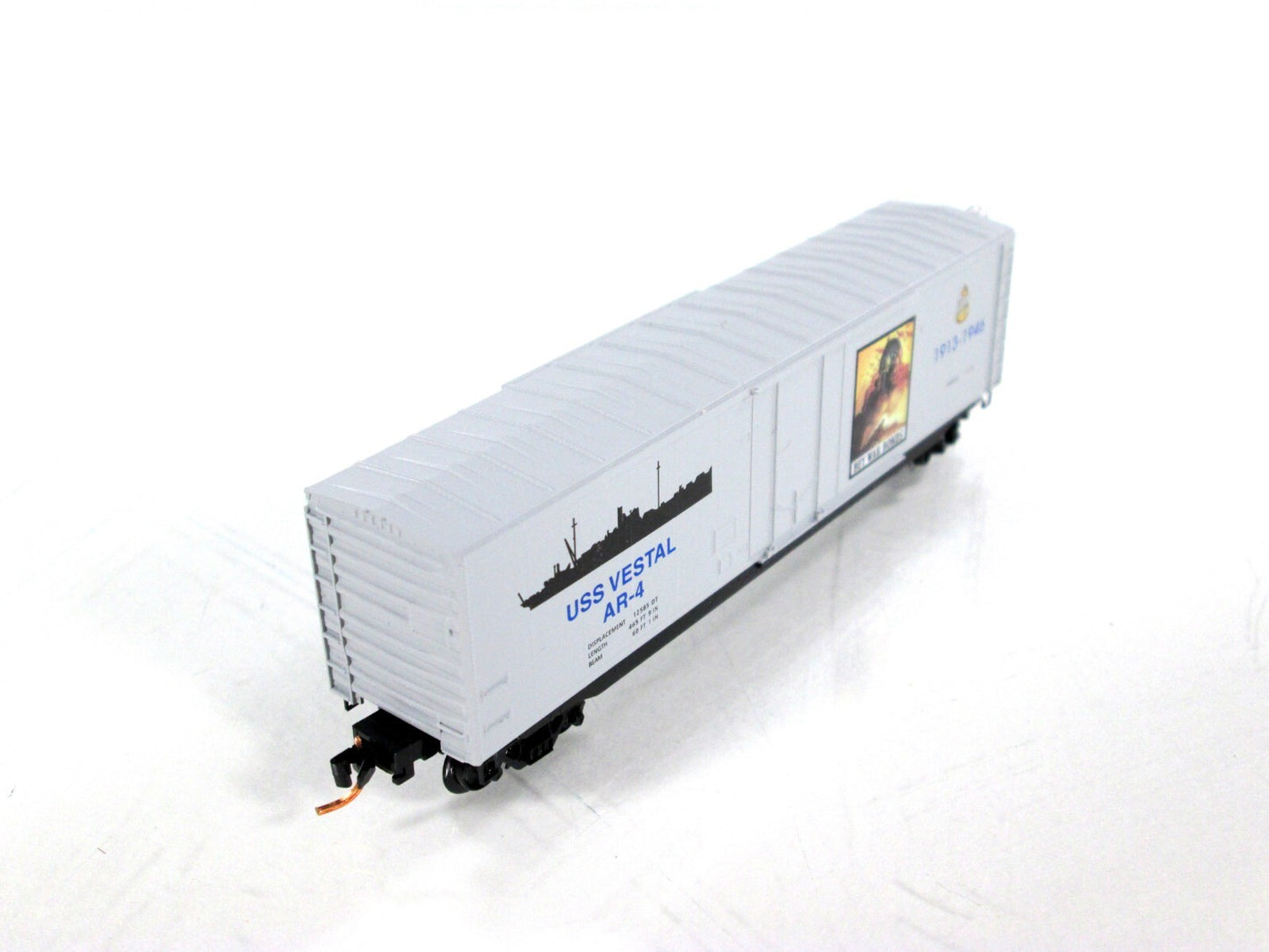 N Scale *PEARL HARBOR BATTLESHIP ROW* USS Vestal Box Car - Micro Trains 99321060