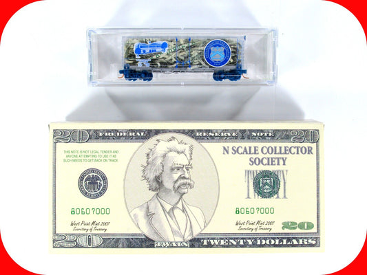 N Scale WEST POINT Mint Transparent Box Car - Micro Trains NSC Special Run *RARE