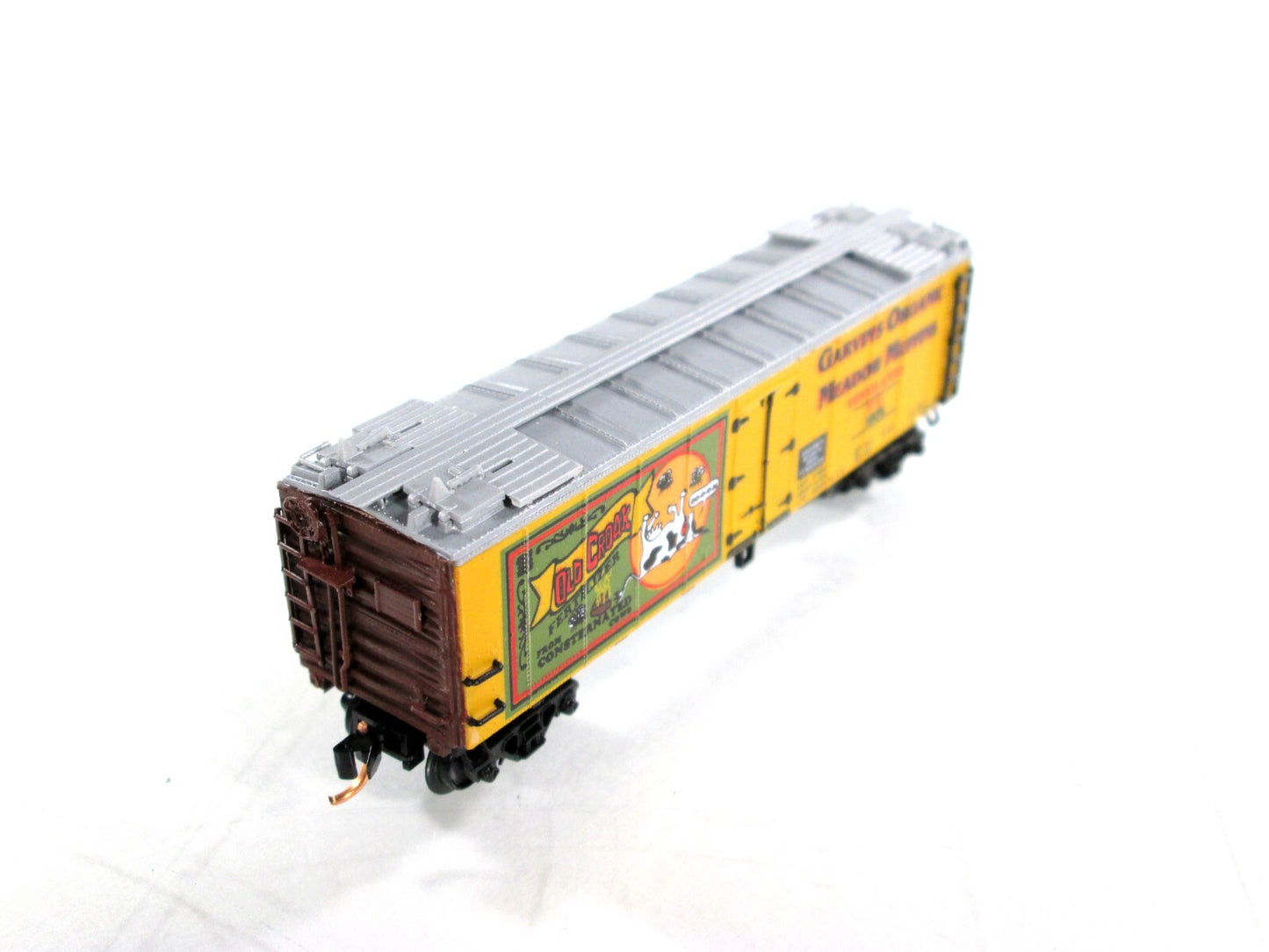 N Scale **OLD CROAK - MEADOW MUFFINS** Reefer - Intermountain / Challenger *RARE
