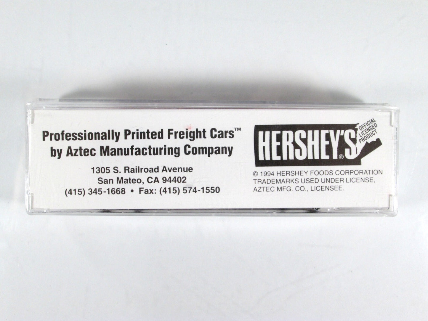 N Scale ***HERSHEY'S KRACKEL*** 40' Box Car, HERX 2001 -- Aztec, Atlas ***RARE**