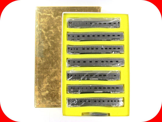 N Scale BRASS ***SANTA FE SUPER CHIEF*** 1938 Ed. Passenger 7-Car Set - ORIENTAL