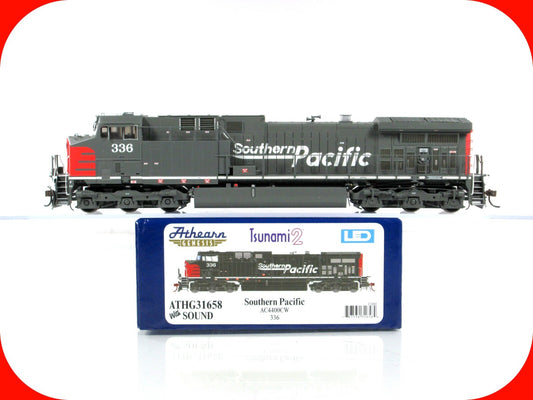 HO Scale **SOUTHERN PACIFIC** AC4400CW #336 - Athearn G31658, DCC Tsunami2 Sound