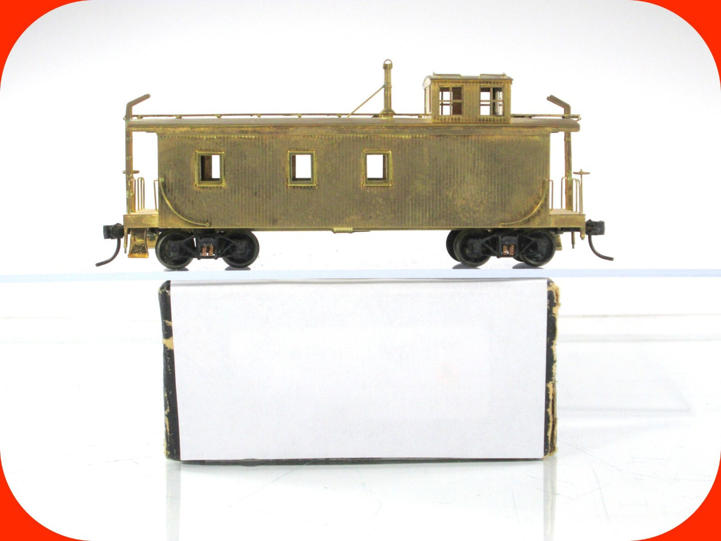 HO Scale BRASS ***DENVER & RIO GRANDE WESTERN*** Steel Cupola Caboose - Lambert
