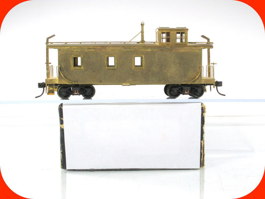 HO Scale BRASS ***DENVER & RIO GRANDE WESTERN*** Steel Cupola Caboose - Lambert