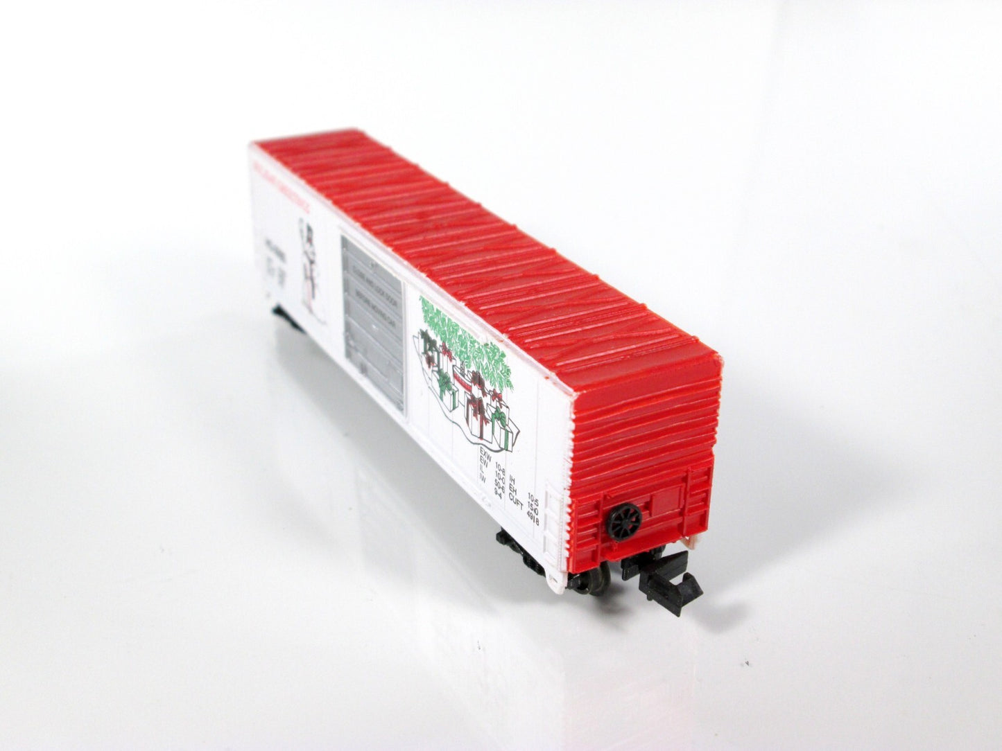 N Scale **HOLIDAY GREETINGS / MERRY CHRISTMAS** Box Car, HG 6993 - Bev-Bel 10047