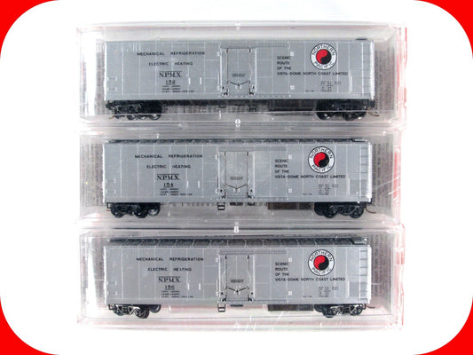 N Scale **NORTHERN PACIFIC** Reefer 3-Pk - NPMX 152,154,156 - Micro Trains 69152