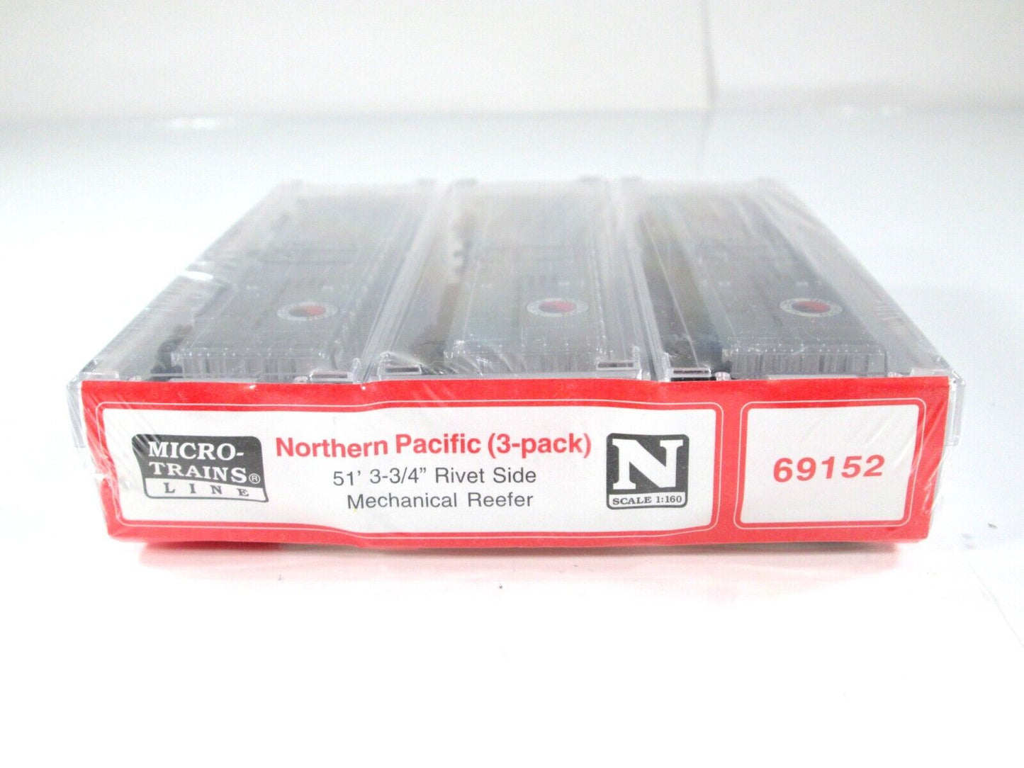 N Scale **NORTHERN PACIFIC** Reefer 3-Pk - NPMX 152,154,156 - Micro Trains 69152