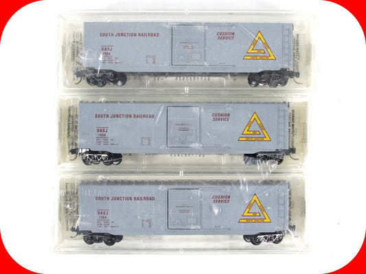 N Scale **DOVER, ALBANY, S. JUNCTION** Box Cars #1956, 1958, 1984 --Micro Trains