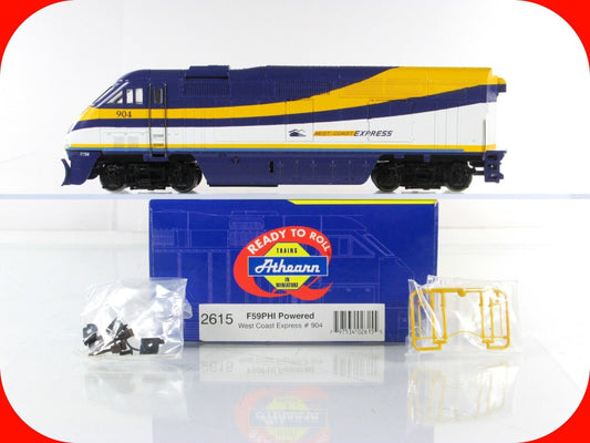 HO Scale ***WEST COAST EXPRESS*** F59PHI Locomotive, WCE 904 ------ Athearn 2615