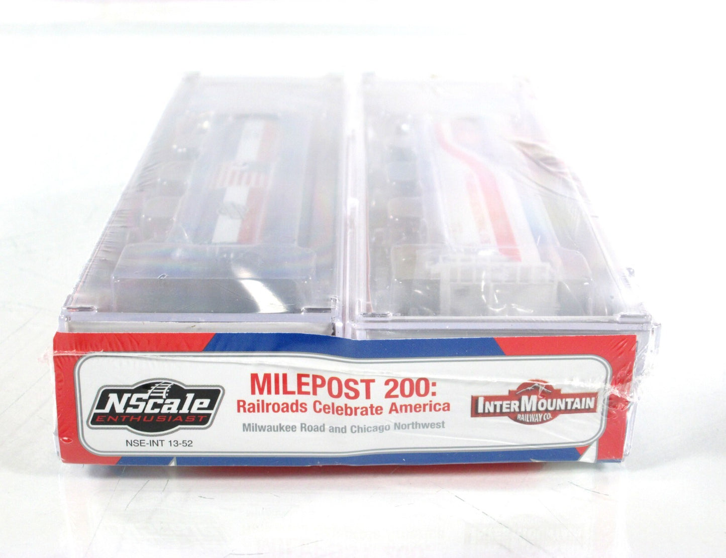 N Scale *AMERICA'S BICENTENNIAL* MILEPOST 200 Hopper Set -Intermountain NSE-INT