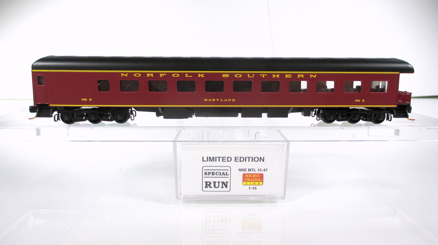 N Scale ***NS , MARYLAND*** Office Car Special ------ Micro Trains, Lowell Smith