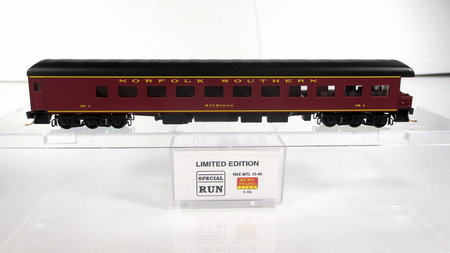N Scale ***NS , MICHIGAN*** Office Car Special ------ Micro Trains, Lowell Smith