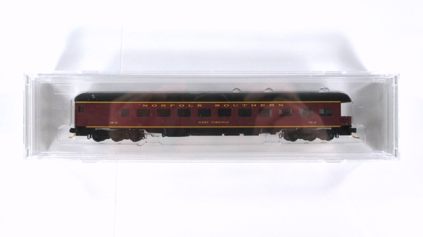 N Scale ***NS , WEST VIRGINIA*** Office Car Special - Micro Trains, Lowell Smith