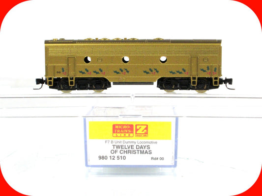 Z Scale ***12 DAYS of CHRISTMAS*** F7-B Dummy Locomotive - Micro Trains 98012510