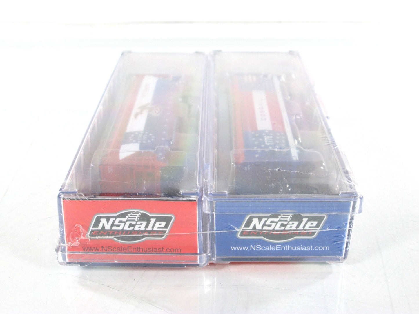 N Scale *AMERICA'S BICENTENNIAL** MILEPOST 200 Hopper Set, Intermountain NSE-INT