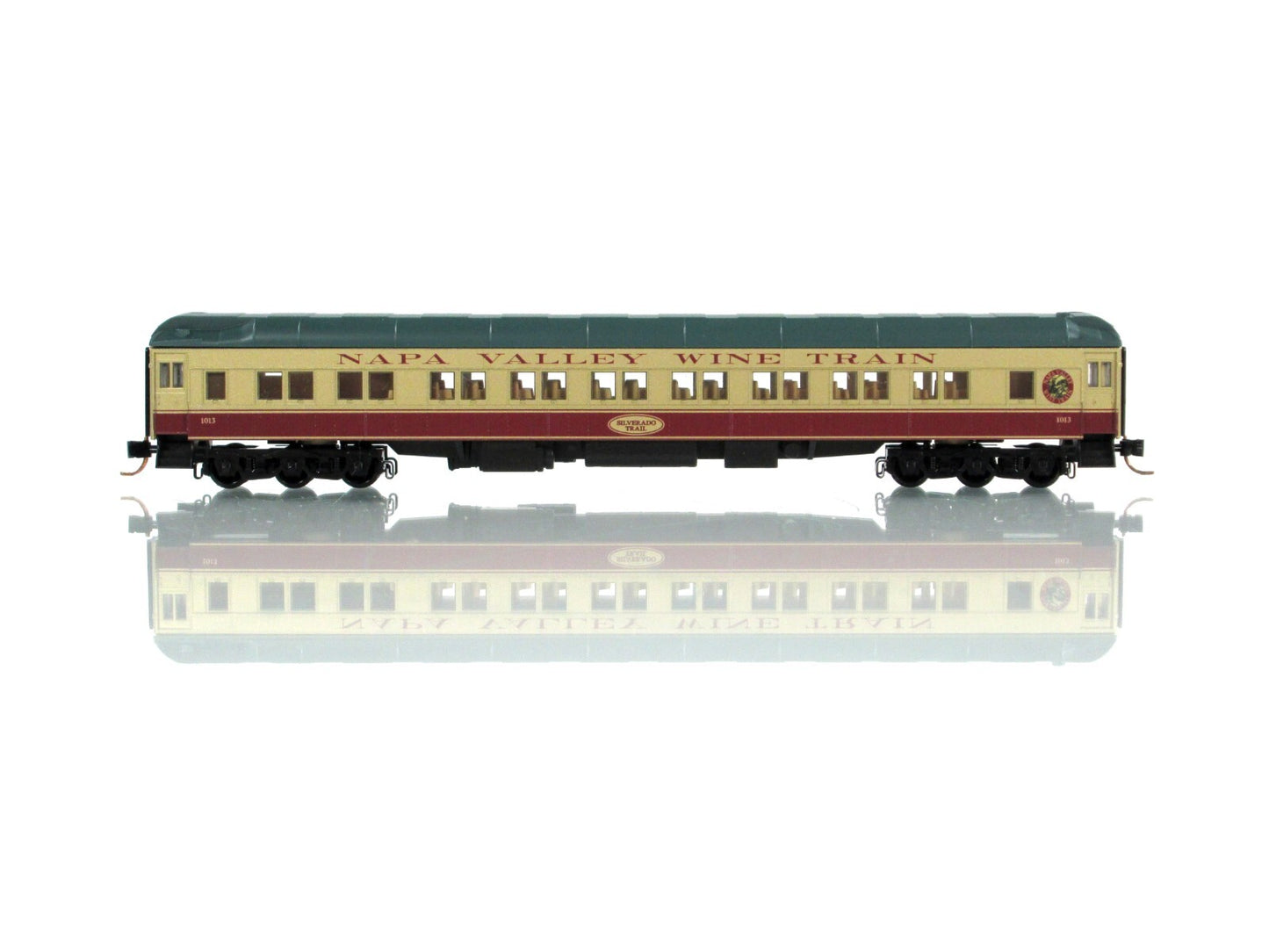 N Scale ***NAPA WINE TRAIN*** Silverado Trail Parlor Car - Micro Trains 14353019