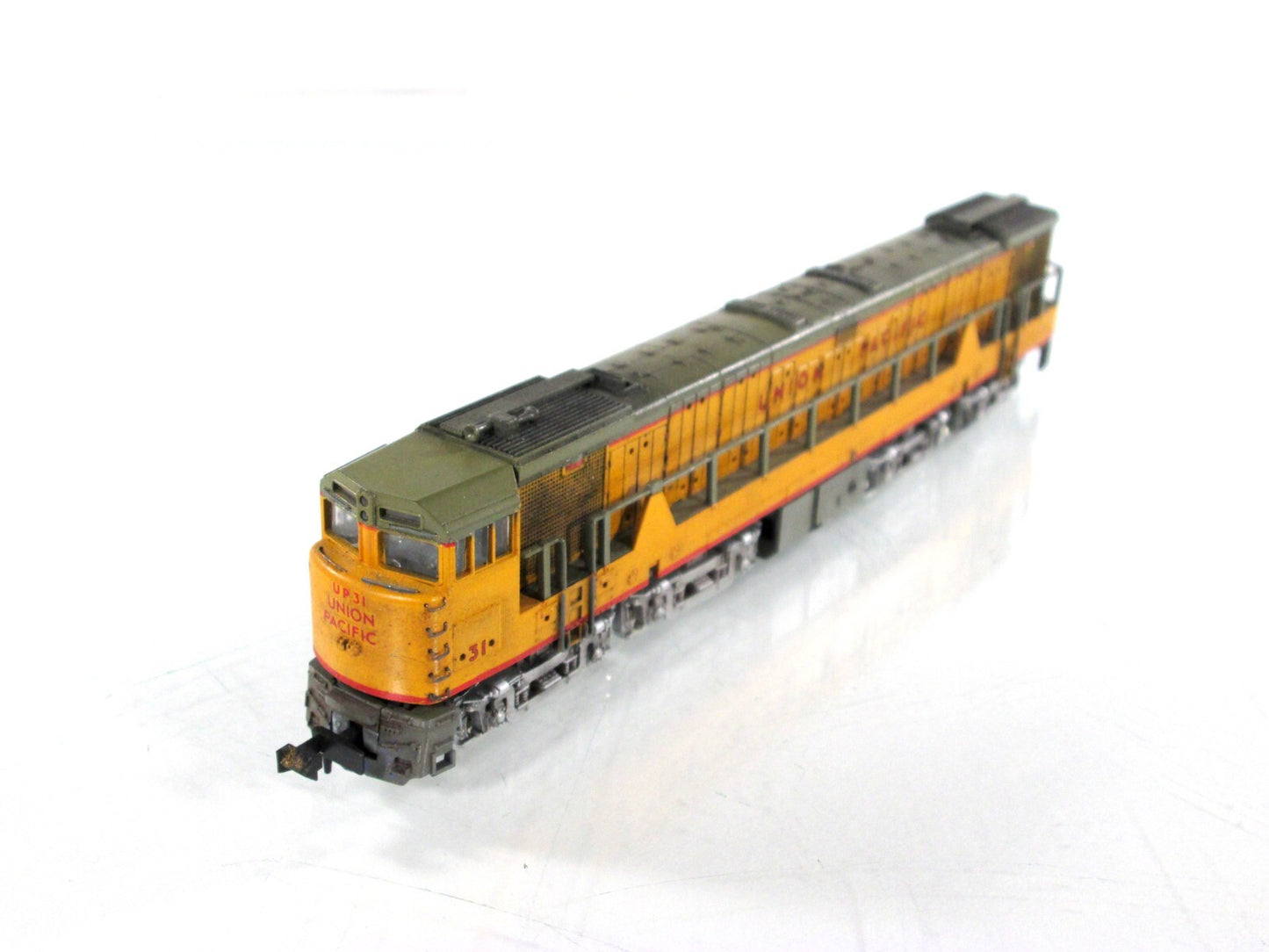 N Scale *UNION PACIFIC U50* Locomotive, Weathered, UP #31 -Con-Cor 3301B
