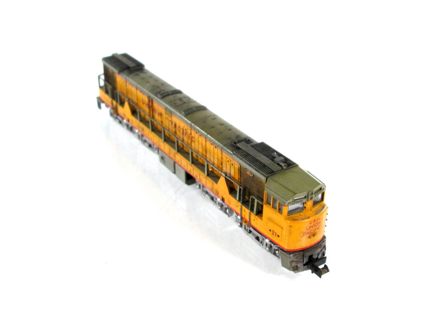 N Scale *UNION PACIFIC U50* Locomotive, Weathered, UP #31 -Con-Cor 3301B
