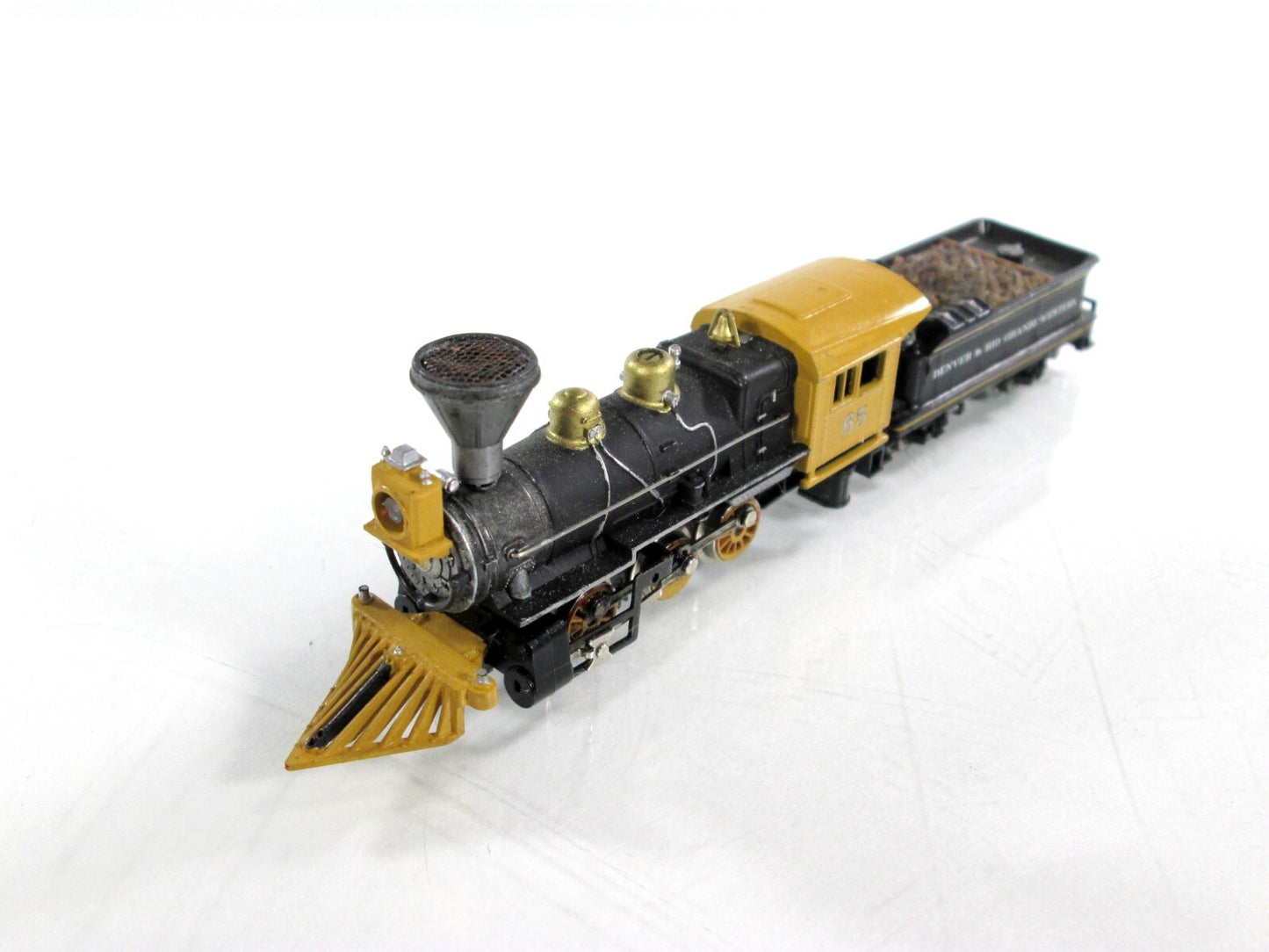 N Scale ***DENVER RIO GRANDE W** Custom 0-6-0 1800s Locomotive - Minitrix **Read