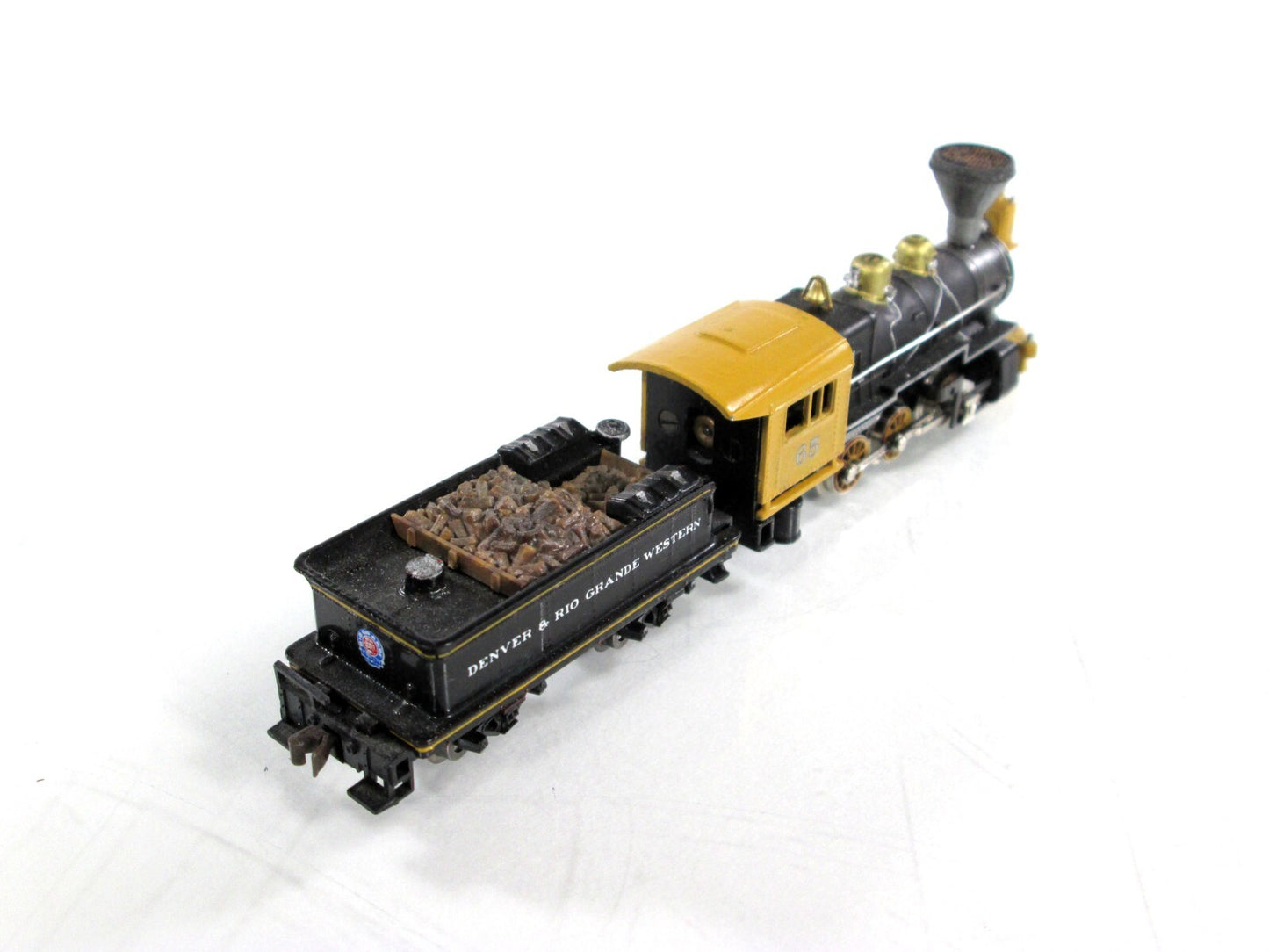 N Scale ***DENVER RIO GRANDE W** Custom 0-6-0 1800s Locomotive - Minitrix **Read