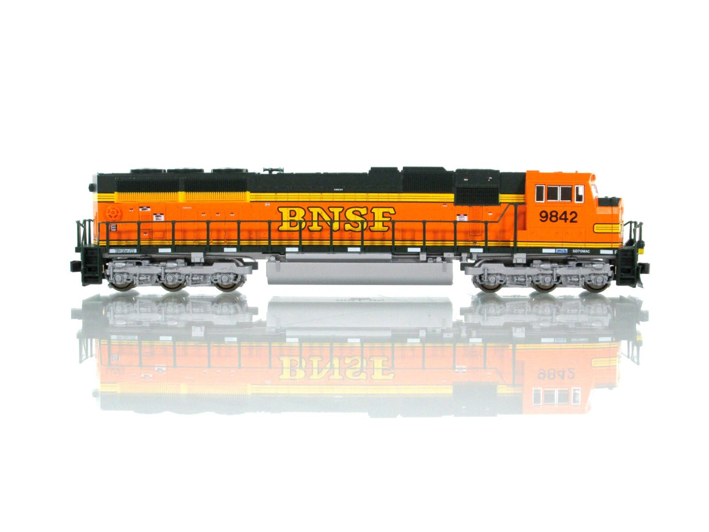 N Scale ***BNSF*** SD70MAC Heritage Locomotive #9842 - Kato 176-6310 **DCC Ready