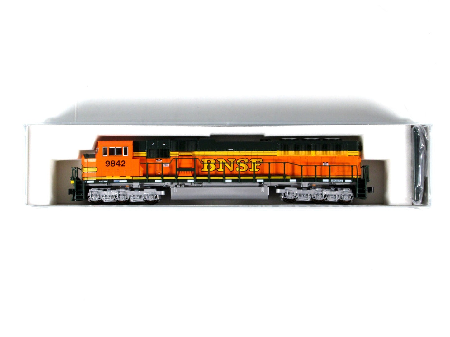 N Scale ***BNSF*** SD70MAC Heritage Locomotive #9842 - Kato 176-6310 **DCC Ready