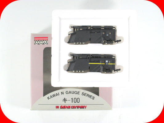 N Scale ***JAPANESE NATIONAL RAILWAY*** Snow Plow Set #102, 105 -  TOMIX / KAWAI