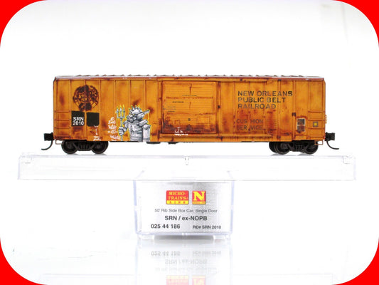 N Scale **NEW ORLEANS PUBLIC BELT / SRN** Graffiti Box Car Micro Trains 02544186