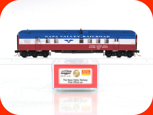 N Scale ***NAPA VALLEY*** Railway Post Office Car - Micro Trains Special ***RARE