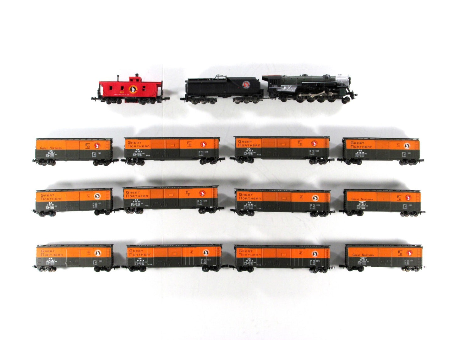 N Scale ***GREAT NORTHERN - MERCHANDISE SERVICE*** Set - Con-Cor 008518
