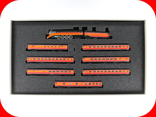 N Scale **SOUTHERN PACIFIC DAYLIGHT*** GS-4 & Passenger Set - Con-Cor 008523 Ltd