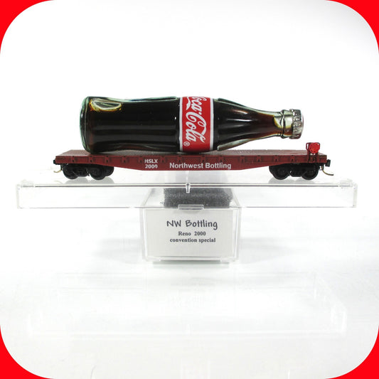 N Scale **COCA-COLA** NW Bottling, Reno 2000 - MTL, Lowell Smith ***Signed, RARE