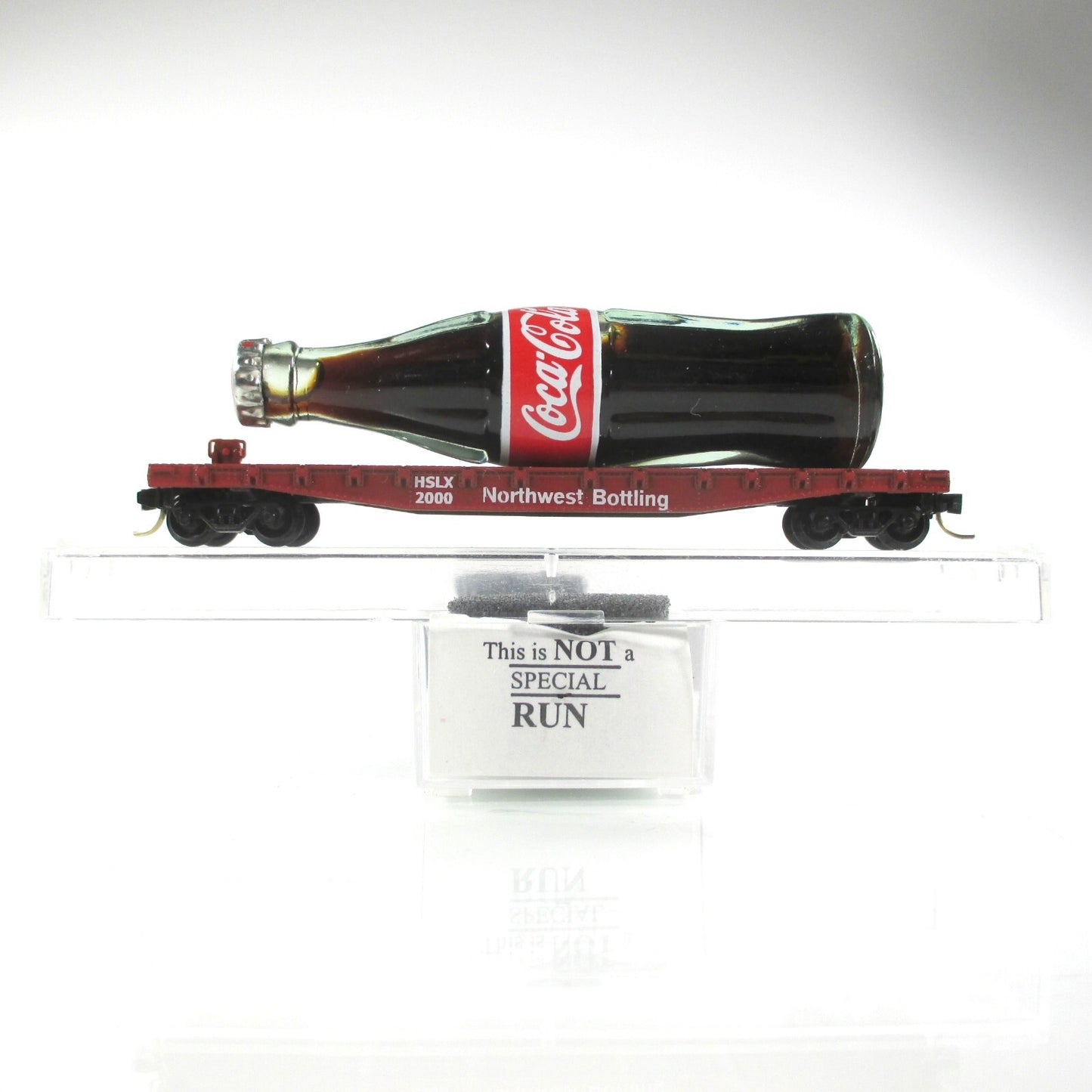 N Scale **COCA-COLA** NW Bottling, Reno 2000 - MTL, Lowell Smith ***Signed, RARE