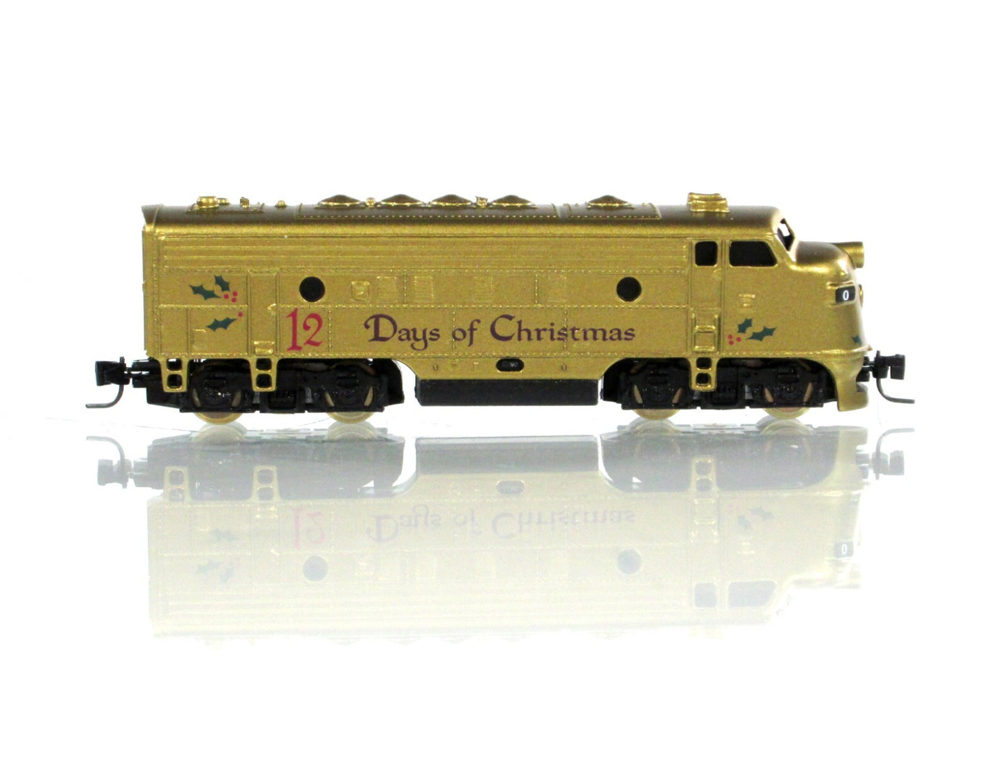 Z Scale **12 DAYS of CHRISTMAS** F7-A Locomotive, TDOC 0 - Micro Trains 98001510