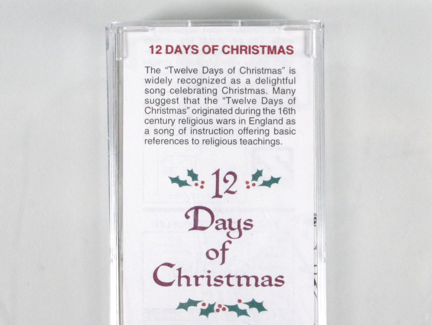 Z Scale **12 DAYS of CHRISTMAS** F7-A Locomotive, TDOC 0 - Micro Trains 98001510