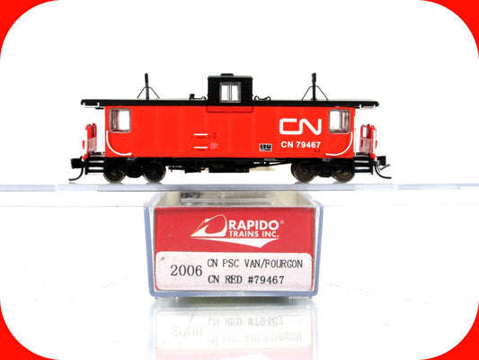 N Scale *Canadian National POINT ST CHARLES* Lighted Caboose #79467 -Rapido 2006