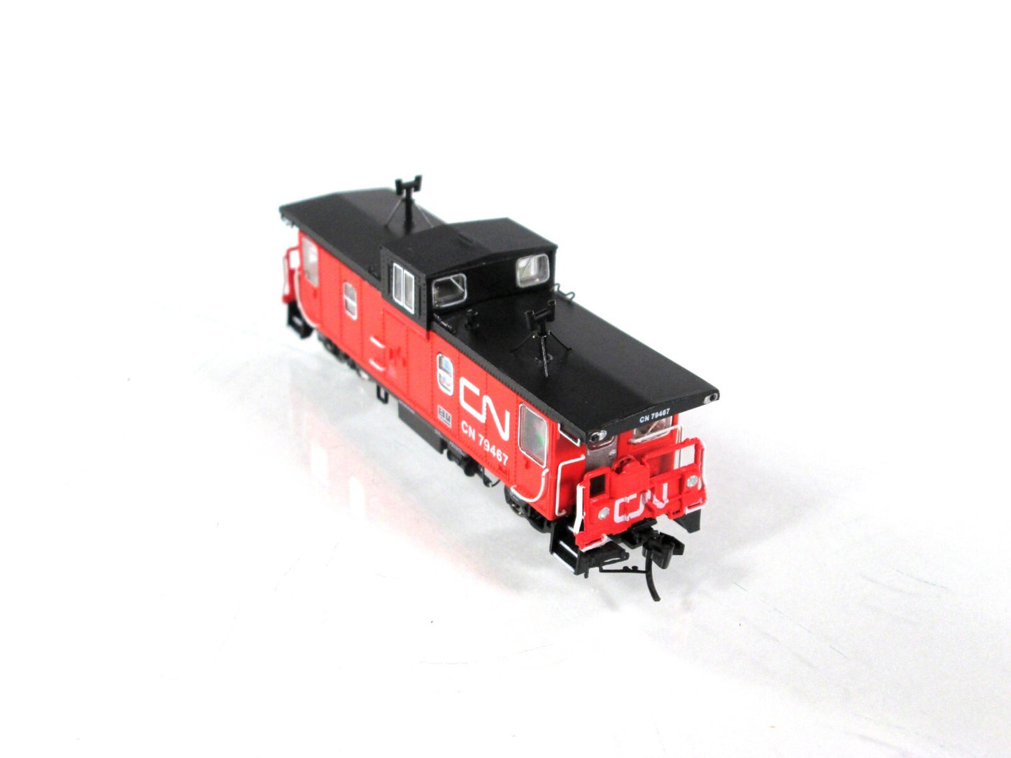 N Scale *Canadian National POINT ST CHARLES* Lighted Caboose #79467 -Rapido 2006