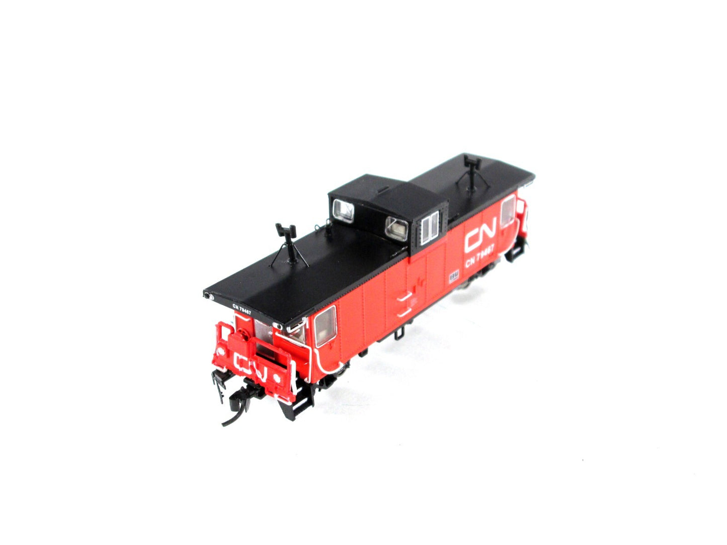 N Scale *Canadian National POINT ST CHARLES* Lighted Caboose #79467 -Rapido 2006