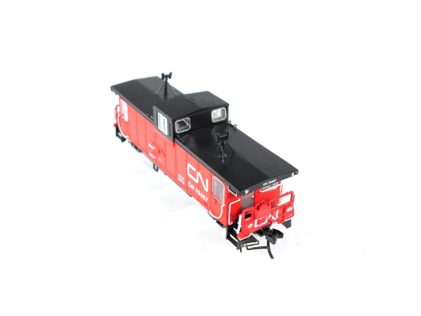 N Scale *Canadian National POINT ST CHARLES* Lighted Caboose #79467 -Rapido 2006