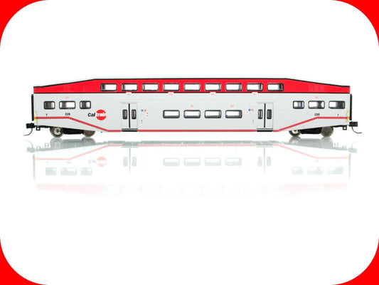 N Scale **CALTRAIN** Bombardier Commuter Coach #228 - Athearn 26007 **RARE