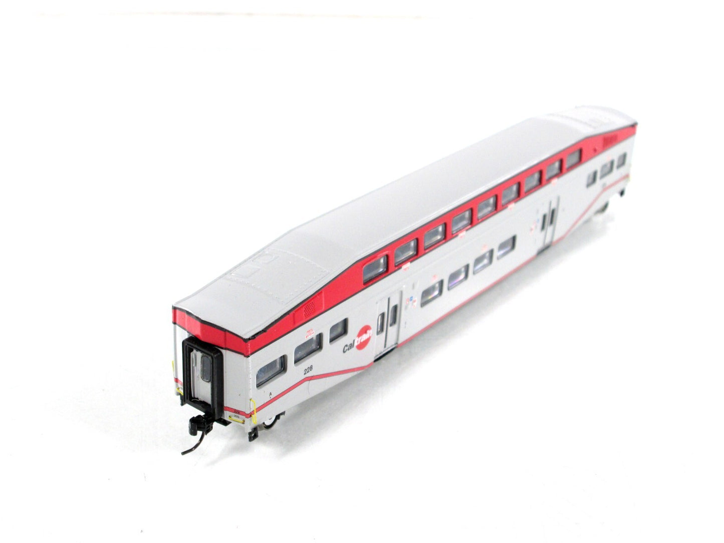 N Scale **CALTRAIN** Bombardier Commuter Coach #228 - Athearn 26007 **RARE