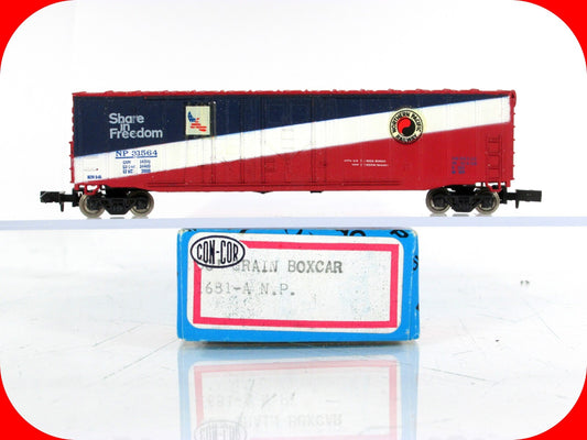 N Scale **NORTHERN PACIFIC - SHARE in FREEDOM** Box Car #31564 -- Con-Cor 1681-A