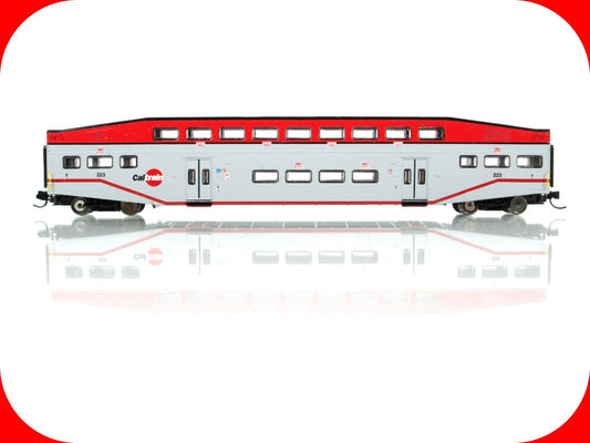 N Scale **CALTRAIN** Bombardier Commuter Coach #223 - Athearn 10148 **RARE