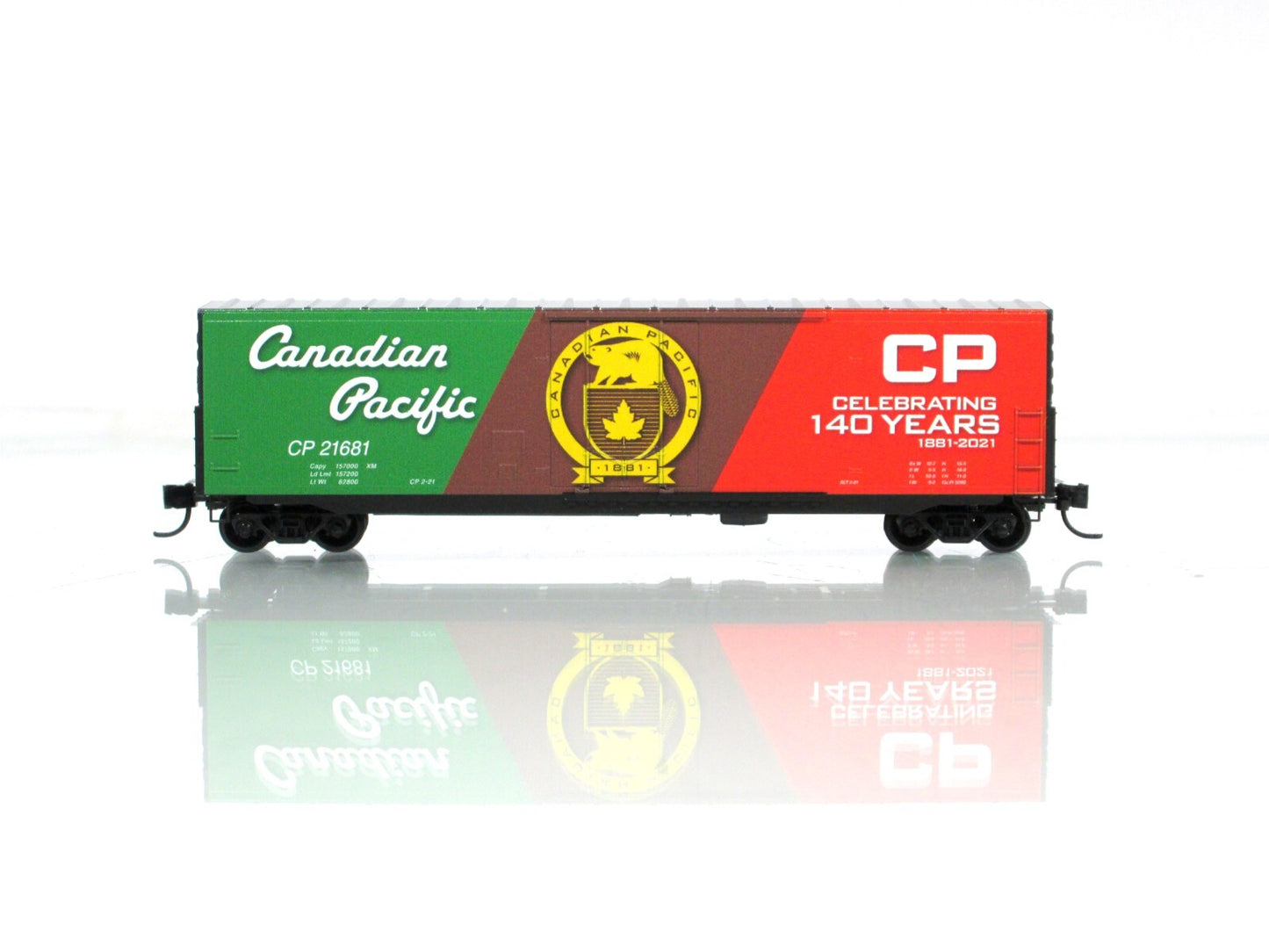 N Scale ***CANADIAN PACIFIC 140th Anniversary*** Box Car --Micro Trains 18100160