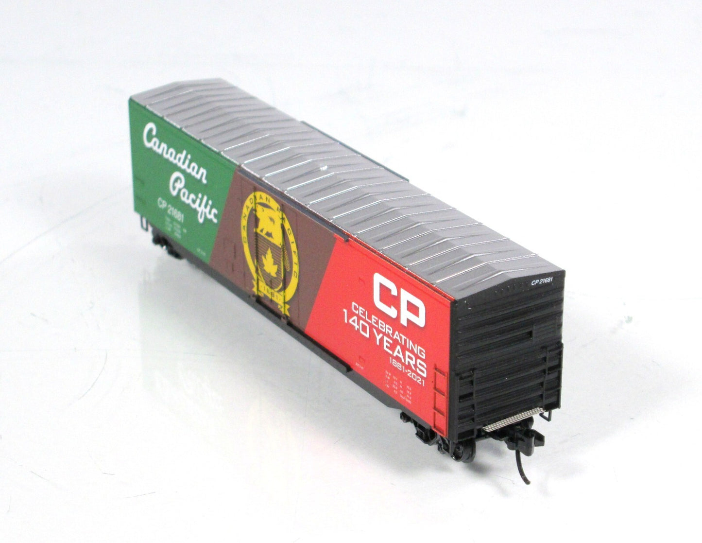 N Scale ***CANADIAN PACIFIC 140th Anniversary*** Box Car --Micro Trains 18100160