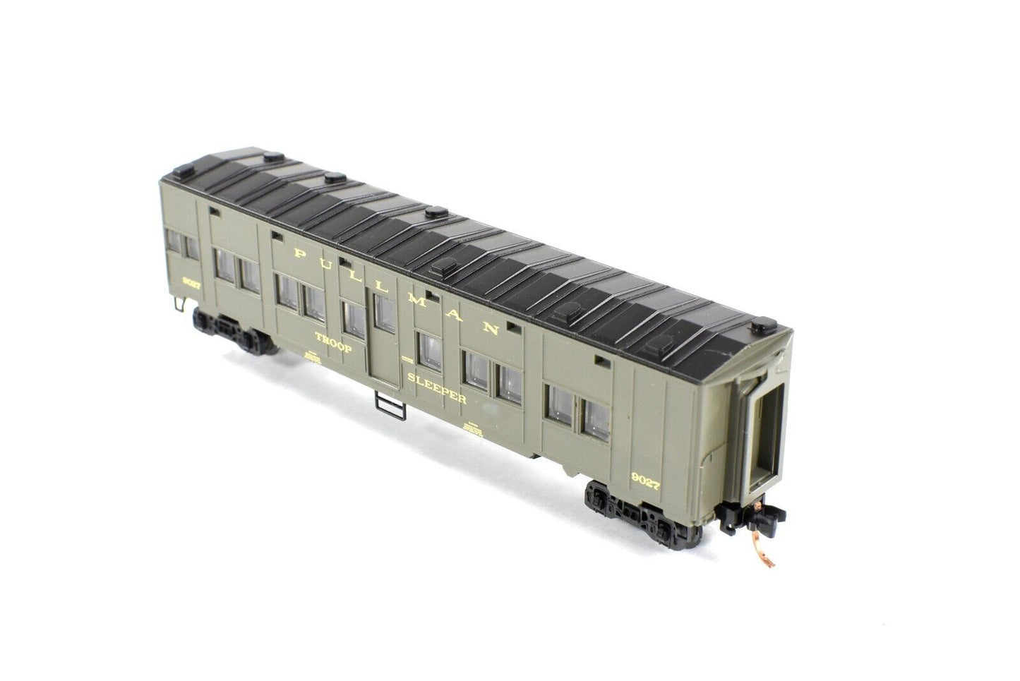 N Scale WWII Department Defense TROOP SLEEPER Car, #9027 - Micro Trains 11600012