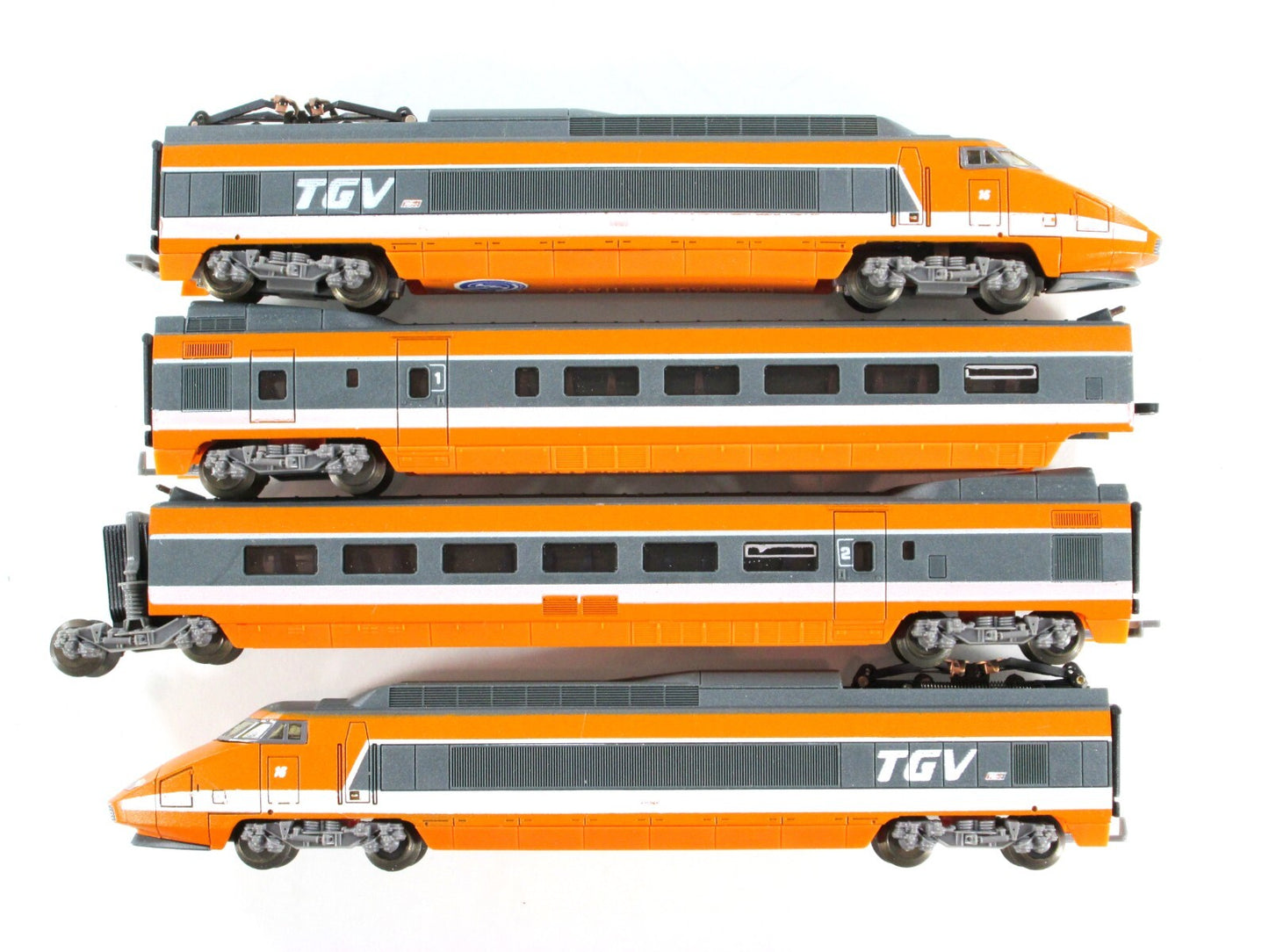 N Scale ***TGV - FRANCE*** High Speed Locomotive, Passenger Set -- Lima 123901 G